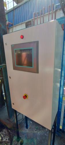 Control automatico de suministro de soda caustica